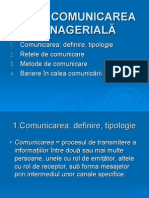 Comunicare Manageriala