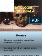 TANATOLOGIE Medico Legala