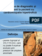 Probleme de Diagnostic I Ș Tratament La Pacient Cu Cardiomiopatie Hipertrofică