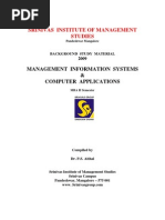 Download MIS Study Material 2009 by shrinivas88 SN27263325 doc pdf