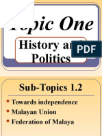 MALAYSIAN STUDIES The Struggle For Independence