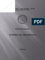 Teorija Na Poezijata Skripta Ranko Mladenoski PDF