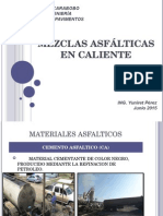 Clase Materiales Asfalticos y Mezclas Asfalticas