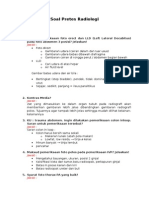 Soal Pretes Radiologi