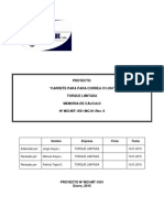 MCI-MT-1501-MC-01 Rev. 0 Memoria de Cálculo