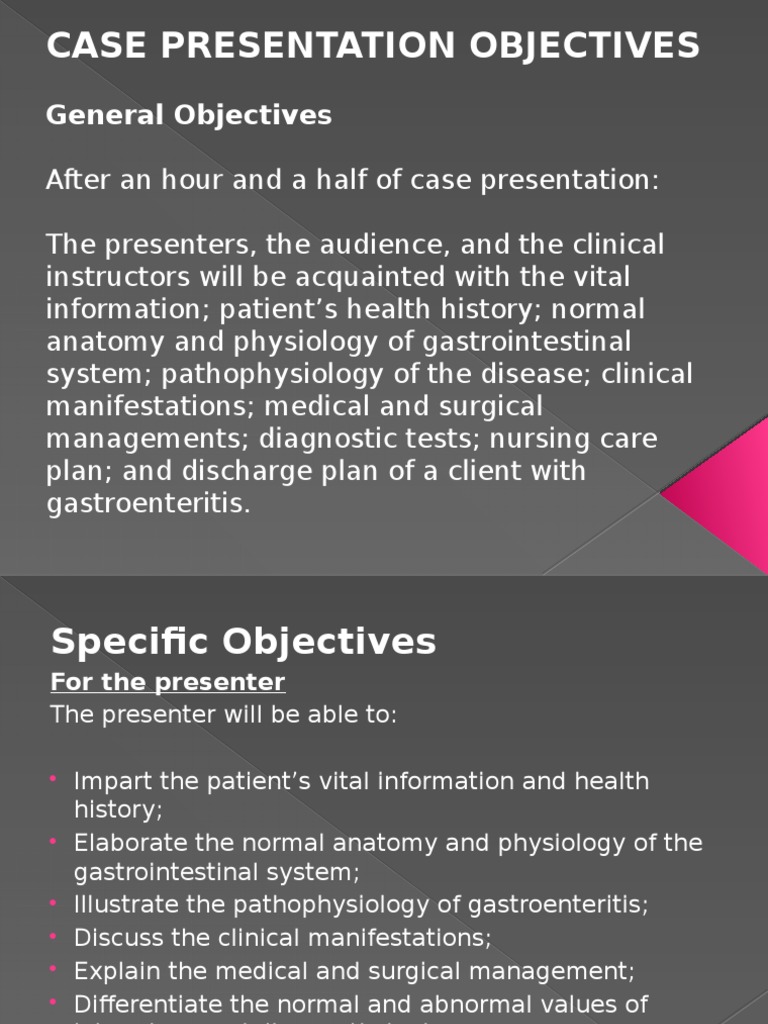 Acute gastritis case study picture