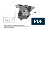 Mapa Los Límites Naturales de España