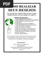 como realizar os seus desejos