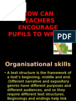 How Can Teachers Encourage Pupils To Write