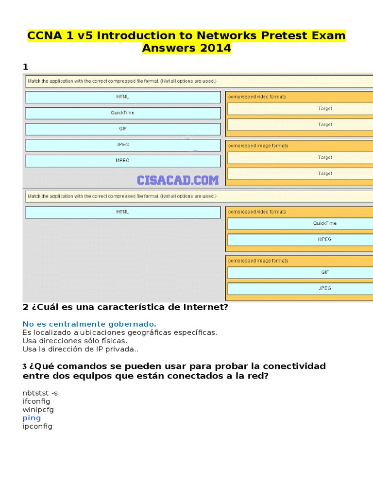 CCNA 1 Examen Final v5.0