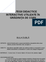 Strategii Didactice Interactive