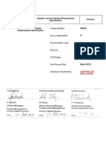 Supplier Contract Quality Requirements Specification