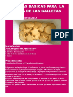 Recetas Básicas de Galletas