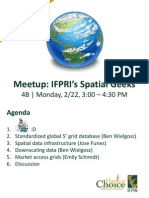 Meetup: IfPRI's Spatial Geeks