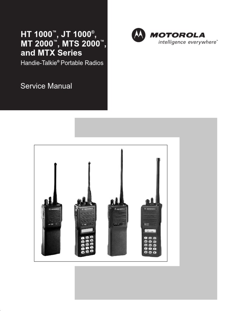 Motorola Radius Gp300 Service Manual