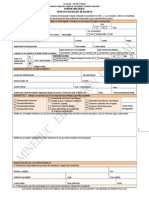 Formulario Unico Sintesis Ingreso 2010