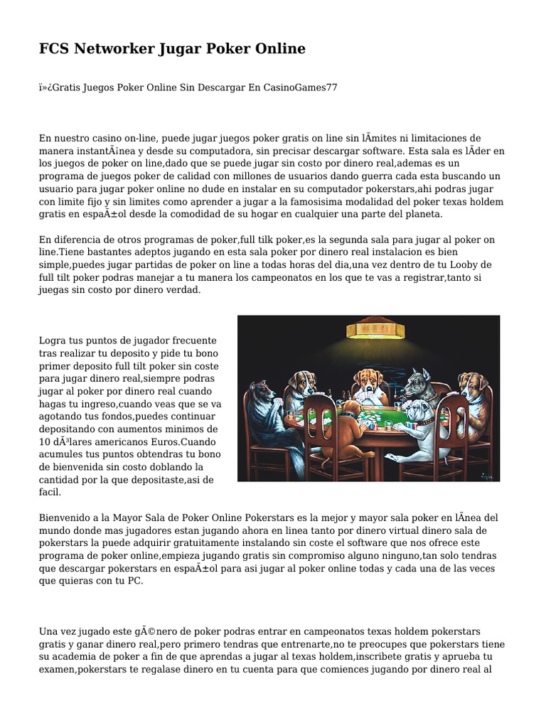 Poker texas hold em gratis