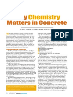 Why Chemistry Matters in Concrete