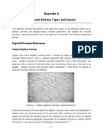 Pavement Distress Types & Causes