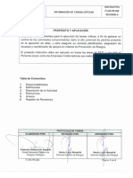 Información de Tareas Críticas 02 IT-GR-PR-008