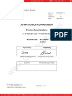 Panel AU Optronics M170EN05 V3 0 (DS)