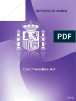 Civil Procedure Act (Ley de Enjuiciamiento Civil)