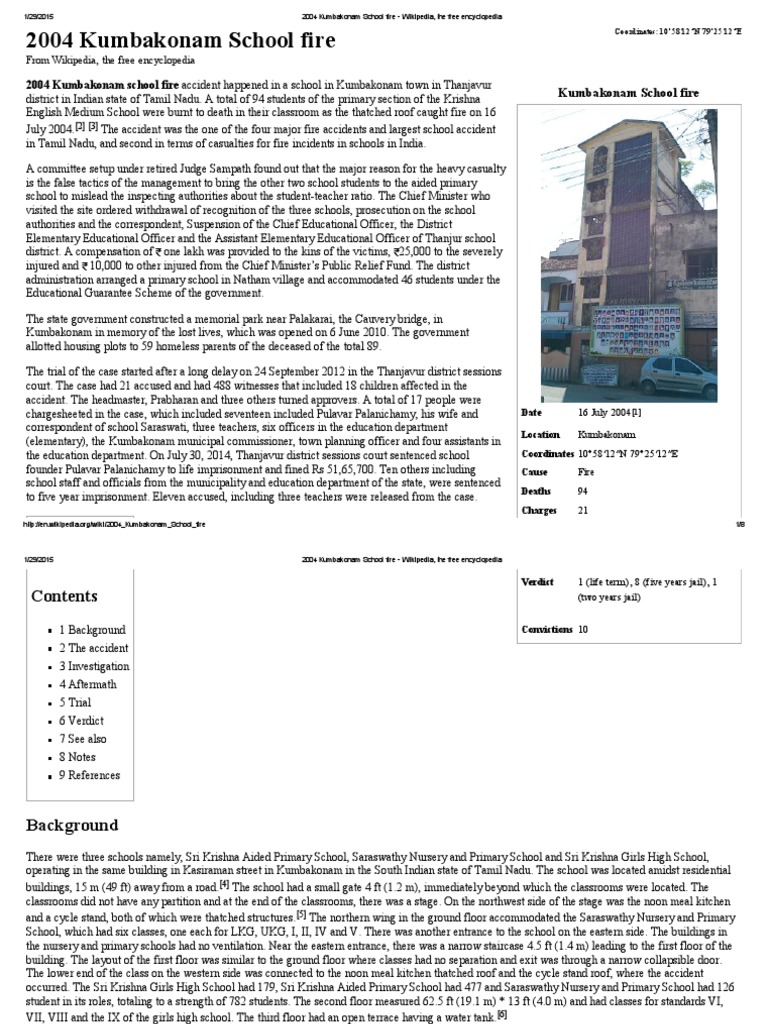 Case study on fire disaster picture