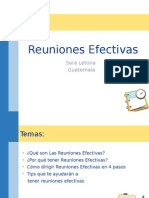 Reuniones Efectivas