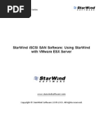 Download Using StarWind with VMware ESX Server by Constantin Videnski SN27268942 doc pdf