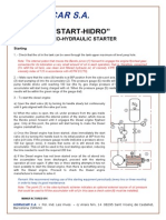 "Start-Hidro": Oleo-Hydraulic Starter
