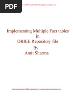 Download Multiple Facts Tables in OBIEE by Amit Sharma SN27269046 doc pdf