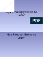 Mga Etnolinggwistiko Sa Luzon (Ethnic Groups in Luzon)