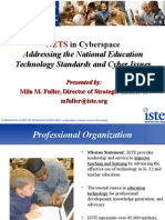 Addressing The National Education Technology Standards and Cyber Issues