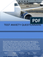 Test Anxiety Questionnaire