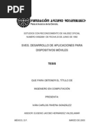 Download Desarrollo de Aplicaciones para Dispositivos Mviles Tesis de Ivan Carlos Rivera Gonzalez by riveraivan SN27269939 doc pdf