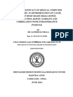 A Study On Efficacy of Helical Computed Tomography in Determination of Cause