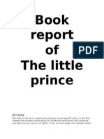 Book of The Little Prince: Settings