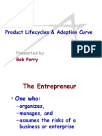 Product Lifecycles & Adoption Curve