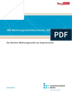 IBB Wohnungsmarktbarometer 2014