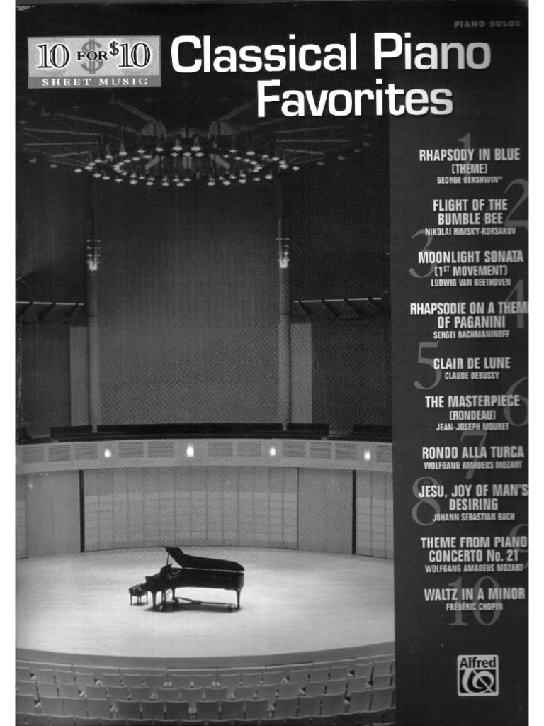 10 For 10 Sheet Music Classical Piano Favorites PDF | PDF