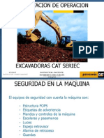 Curso Capacitacion Operacion Excavadoras Hidraulicas Serie C Caterpillar PDF