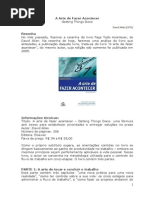 A Arte de Fazer Acontecer - Resenha -