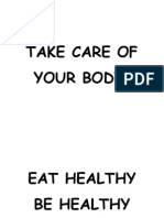 Take Care of Your Body With Healthy Eating