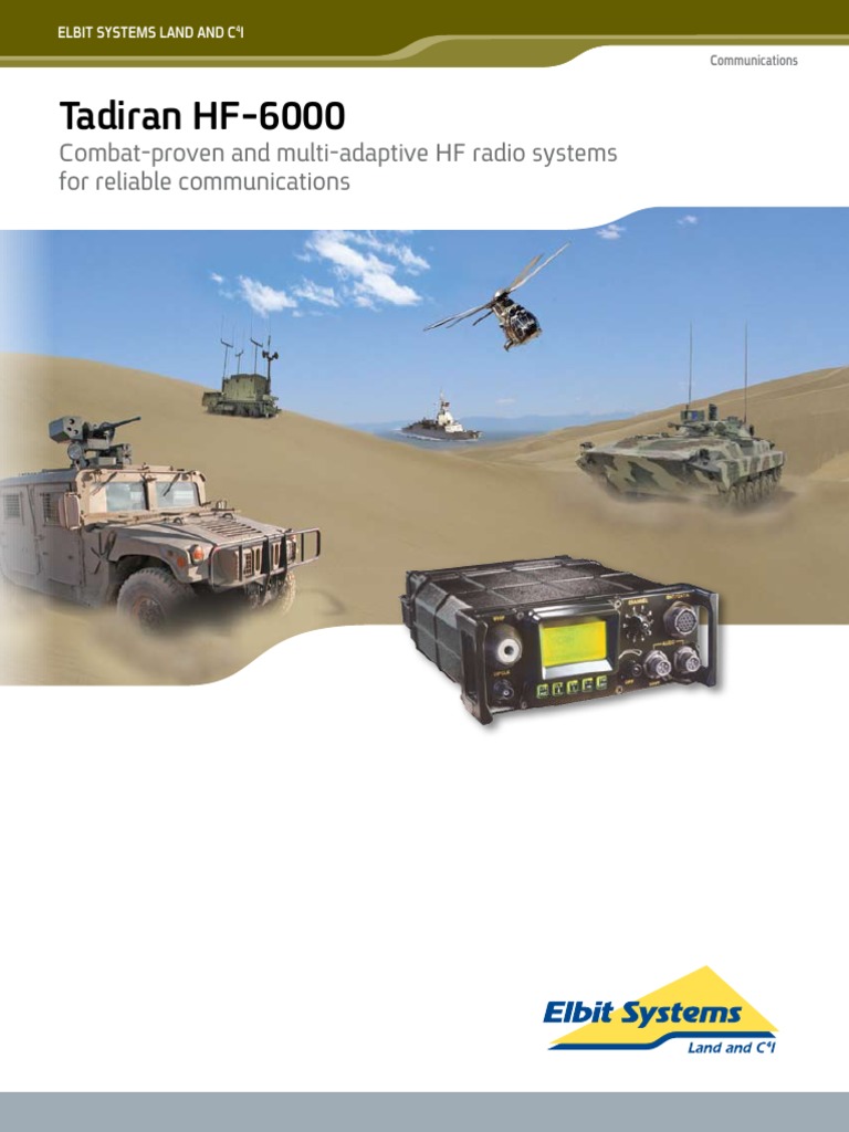 HF-6000 (2011) | PDF | High Frequency | Radio