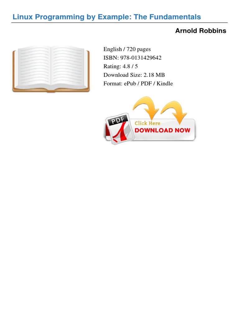 Linux Programming by Example The Arnold 18710491 | PDF | Linux | Unix