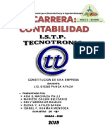 Constitucion de Empresa de Reciclaje Srl- Contabilidad de Sociedades