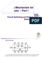 Lecture On Switching Mechanism For Data Transfer