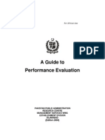 A Guide to Performance Evaluation