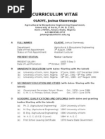 Download Olaoye JO Cv Upload by joolaoye SN27273695 doc pdf