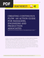 Continuous Flow Action Guide for Teams | PDF | Business | Computers